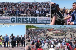 Giresun’da Festival Coşkusu, Aksu Doldu Taştı
